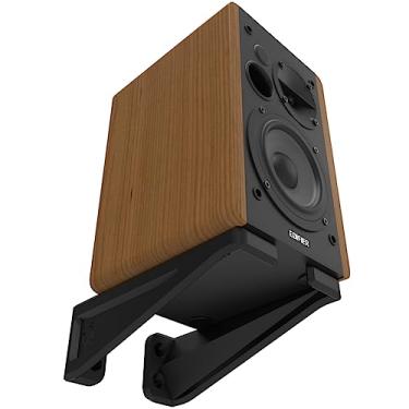 Imagem de Suporte de Parede Fixo compativel com Caixa Edifier R1280T – Estável, Discreto e com Acabamento Preto