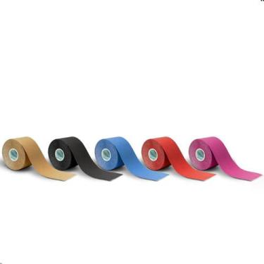 Imagem de Fita Tape Taping Kinesiology Sports Colorida Tira 01 Metro Anti Dores