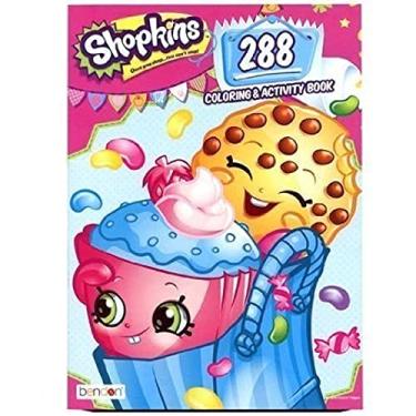 Imagem de Shopkins 288pg Coloring & Activity Book