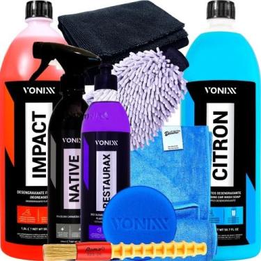 Imagem de Kit Limpeza Pesada Shampoo Desengraxante Vonixx