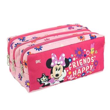 Imagem de DAC Estojo Triplo em Tecido - Minnie - Estojo para Materiais Escolares