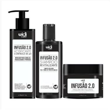 Imagem de Kit Widi Care Linha Infusão 2.0 Shampoo Mascara Acidificante