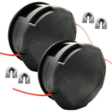 Imagem de HRuiRed Pacote com 2 cabeças de aparador universal compatíveis com Echo Speed Feed 400 SRM210 SRM230 SRM250 SRM251 PAS210 PAS211 PAS225 PAS230 PAS260 SHINDAIWA 22T C230 C242 B45 B45 0 ETC Webson ed