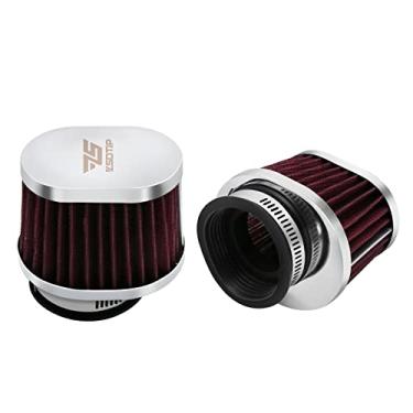 Imagem de Filtro de ar universal para motocicleta, 60 mm, filtro de substituição do motor, filtros de ar de alto desempenho, adequado para limpador de carburador de motocross para pitchbike, scooter, esfregonetes, YAMAHA HONDA SUZUKI KAWASAKI ATV