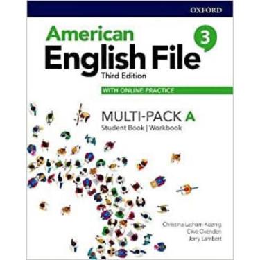 Imagem de American English File 3A Multipk Pk 3Ed - Oxford