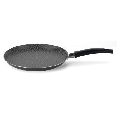 Imagem de Crepeira e Panquequeira Multiflon Gourmet Antiaderente Ultra 7 Preta - 24 cm