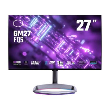 Imagem de Monitor Gamer Cooler Master GM27-FQSA 27" 2K WQHD 165Hz IPS 1ms DP HDMI USB-C ARGB
