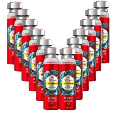 Imagem de Kit Com 12 Desodorantes Antitranspirante Old Spice Pegador 150Ml