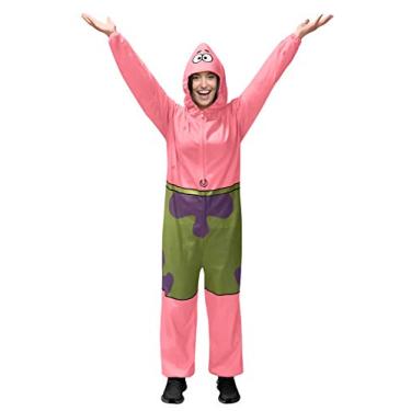 Imagem de Rubies Macacão unissex adulto clássico Bob Esponja Patrick Star confortável, Conforme mostrado., G-GG