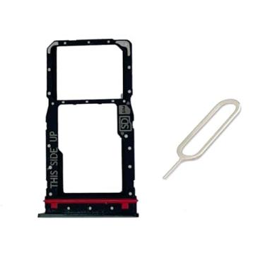 Imagem de UPONEW Bandeja de cartão SIM SD Suporte para cartão SIM Peça de reposição para Motorola Moto G 5G 2024 XT2417-1 XT2417 XT2417D
