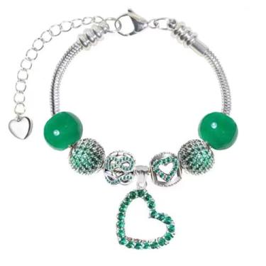 Imagem de White Birch Pulseiras Pandora Fit para mulheres, amor infinito para mulheres, Pedra preciosa, Zircônia cúbica