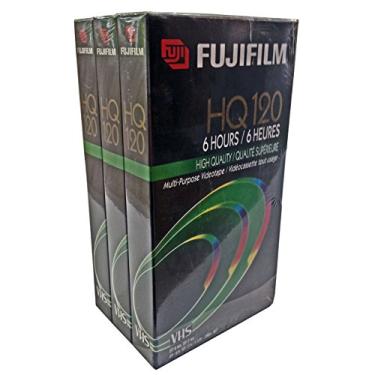 Imagem de Fuji Pacote com 3 fitas VHS de 120 minutos (HQT1203PK)