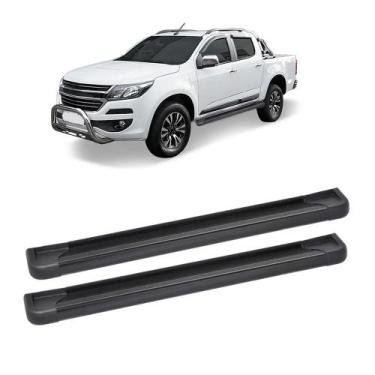 Imagem de Estribo S10 2017 2018 2019 2020 Cabine Dupla Preto - CCF