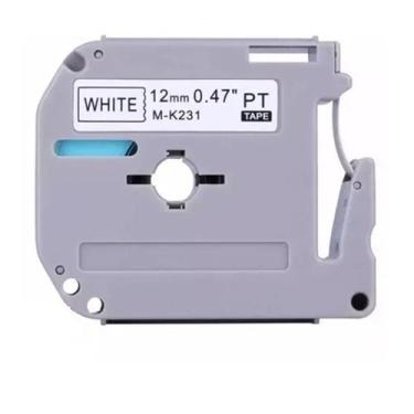 Imagem de Fita Compatível Brother M231 Mk231 12mm Pt 80 70 com 8 Metro - X-Full