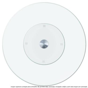 Imagem de Centro de Mesa Prato Giratório Vidro Temperado Incolor 80cm - FastGlas