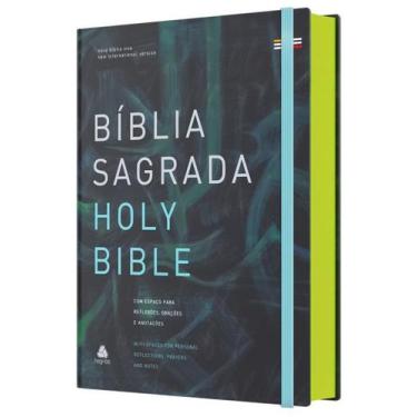 Imagem de Livro - Bíblia Sagrada Holy Biblie - Bilíngue - Português e inglês - C