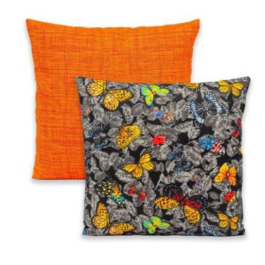 Imagem de Kit 2 Capas de Almofada com Zíper 40cmx40cm Gorgurinho - Dryka Enxovai