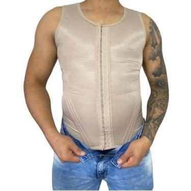 Imagem de Camiseta Modeladora Masculina Cinta Pós-Cirúrgica - M26 - Fanáticos Po