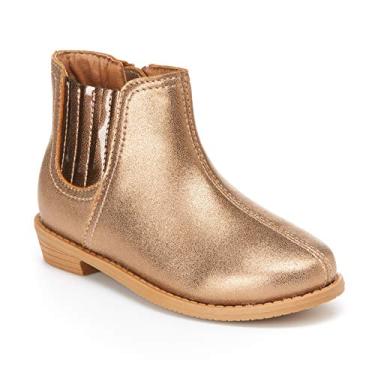 Imagem de Simple Joys by Carter's Bota Chelsea para bebês meninas Ella, bronze, 4 M EUA criança pequena