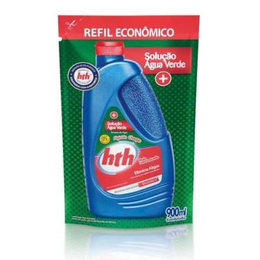 Imagem de Refil algicida choque p/ agua verde 900ml  75.317b  hth