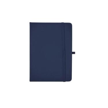 Imagem de Kit 5 Cadernetas 17x12 Tipo Moleskine C/ Pauta - S/ Gravar - JRMarketi