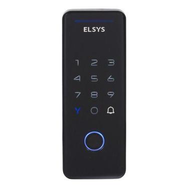 Imagem de Fechadura Digital Elsys Preta Esf-ds4100v Senha E Tag Tecno, Preta