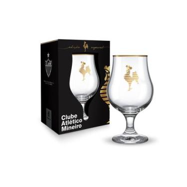 Imagem de Taça dublin 400ml serie ouro atletico mineiro galo oficial - Brasfoot