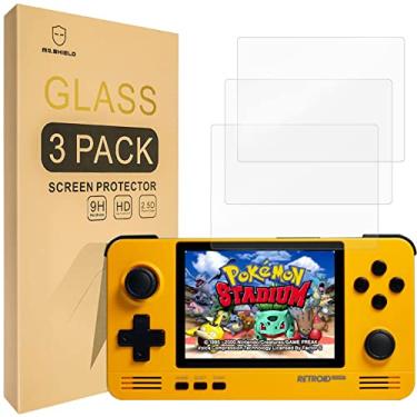 Imagem de Mr.Shield [Pacote com 3] Protetor de tela para Retroid Pocket 2S / Retroid Pocket 2+ / Retroid Pocket 2 Plus/Pocket 2 [Vidro Temperado] [Vidro Japonês com Dureza 9H] Protetor de Tela