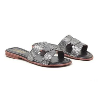 Imagem de Sandália Rasteira Feminina Percata Casual Super Leve e Confortável -  