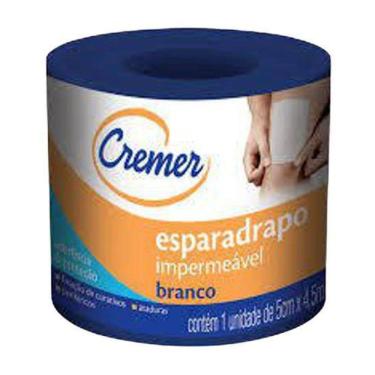 Imagem de Esparadrapo Cremer Impermeável Branco - 10Cm X 4,5M