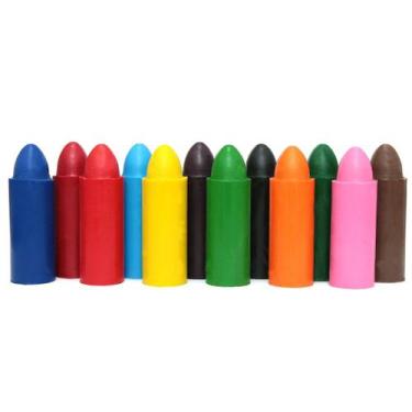 Imagem de Bee giz com cera de abelha - 12 cores - cadu materiais educativos - 10