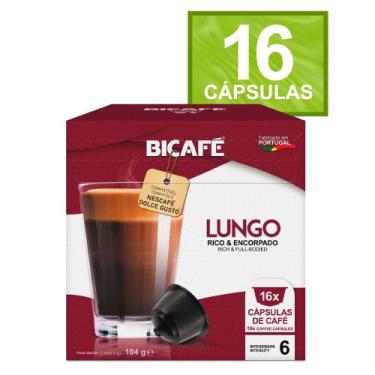 Imagem de Cápsula De Café Lungo Para Máquinas Dolce Gusto - Bicafé, Cafe lungo, 