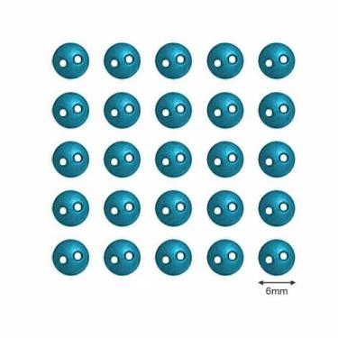 Imagem de Botão Small We Care About 6mm - 30 unidades - We  Care About, Verde Pi