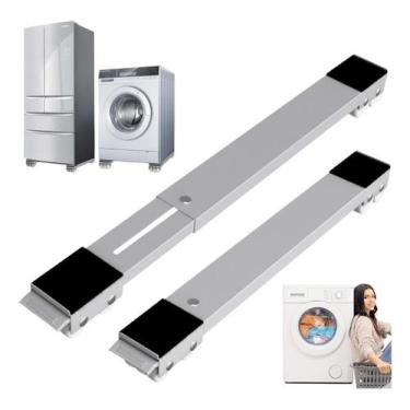 Imagem de Suporte Rodinhas Ajustável - Supremo Eletro - Fortaleza Aço - Shopbr