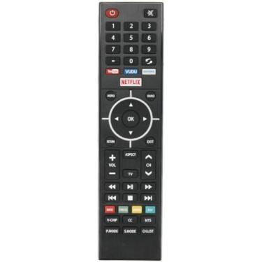 Imagem de Controle remoto substituído WS-2258 KY49C-178F adequado para Element/Westinghouse LED TV ELST5016S E2SW5018 ELST3216H E4SW6518 WD43UB4530 WD32HBB101 WD55UB4530 WE500 UB441 7 WE55UB4417 WE55UDT108