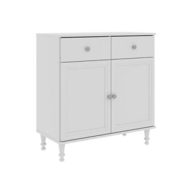 Imagem de Aparador Buffet Ditália 2 Gavetas 2 Portas R-629, Branco