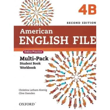 Imagem de American english file 4b - multipack with online practice- second edit