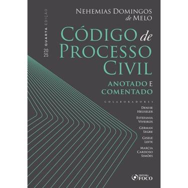 Imagem de Código de Processo Civil - Anotado e Comentado - 4ª Ed - 2025 (0703)