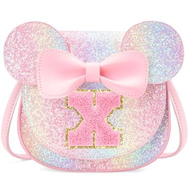 Imagem de OYLOLA Presentes de aniversário para meninas de 3, 4, 5, 6, 7 e 8 anos, bolsa infantil para meninas pequenas, presente para meninas, Cor rosa