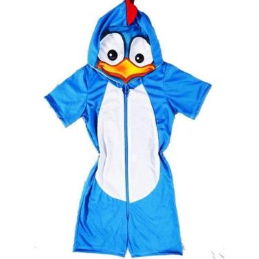 Imagem de Pijama Infantil Macacão Fantasia Galinha Pintadinha Parmalat