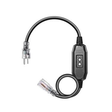 Imagem de Cabo de extensão DEWENWILS 3 pés automático GFCI 15A/125V/1875W preto