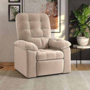 Imagem de Poltrona Retratil e Reclinavel Estoril Capuccino