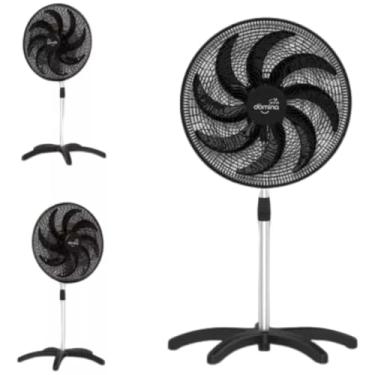 Imagem de Ventilador Turbo Bivolt Dômina 2 Rolamento Silencioso Ocilante 50 cm 60 cm Parede Pedestal Coluna Econômico (Coluna 60 cm)