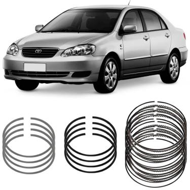 Imagem de Jogo Anel Segmento 0.50 Corolla 1.8 2002 A 2007 Metal Leve