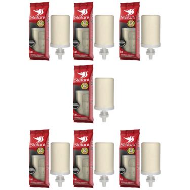 Imagem de Kit 7 Velas Para Filtro Barro Tradicional Stéfani São João 