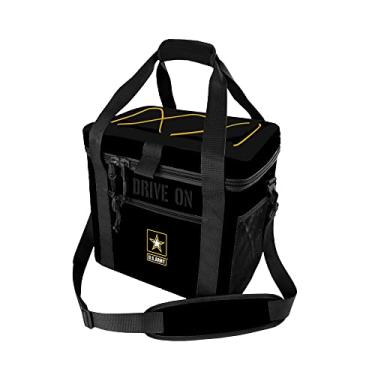 Imagem de Bolsa térmica macia US Army com 24 latas, isolamento térmico, à prova de vazamento, bolsa térmica camuflada para acampamento, piquenique, praia, trabalho, viagem