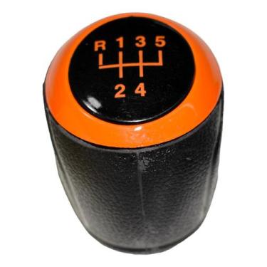Imagem de Botao cambio preto laranja onix 2013 a 2019 - METALSYSTEM