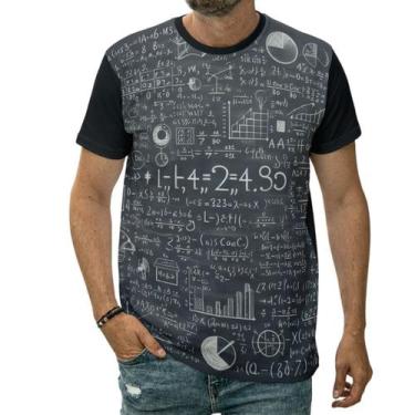 Imagem de Camiseta Equações Matemáticas No Quadro Engenharia Física - Darkwood, 