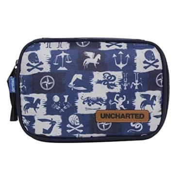 Imagem de Estojo Escolar Soft Luxo Uncharted Dermiwil Jogo Playstation