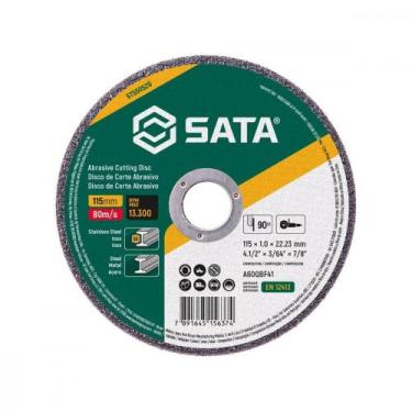 Imagem de Disco De Corte Para Inox Sata 4.1/2 X 1,0Mm X 7/8 St55052G - Kit C/10